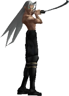 Imagen del modelo de Sephiroth