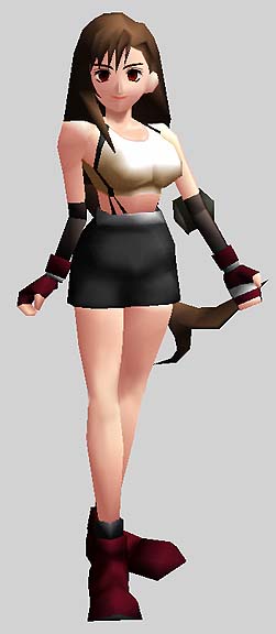 Imagen del modelo de Tifa Lockhart